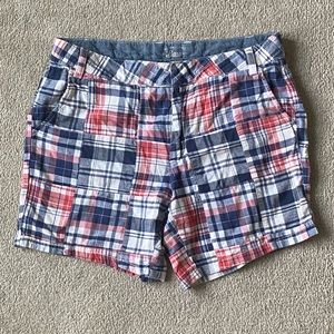 Bass Plaid Bermuda Shorts